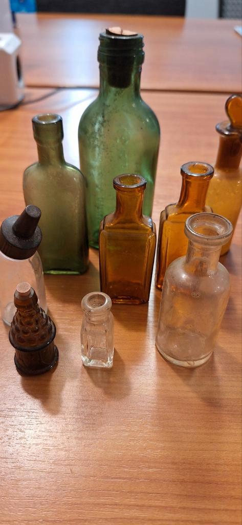 Antieke Flessen Collectie, Antiek en Kunst, Antiek | Glas en Kristal, Ophalen of Verzenden