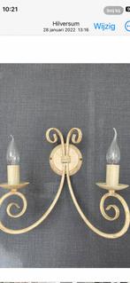 2 wandlampen barok style, Huis en Inrichting, Lampen | Wandlampen, Ophalen of Verzenden, Zo goed als nieuw