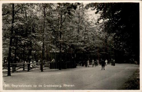 Begraafplaats op de Grebbeberg Rhenen, Verzamelen, Ansichtkaarten | Nederland, Ongelopen, Utrecht, Voor 1920, Ophalen of Verzenden