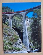 Foto Rhatische Bahn Filisur Landwasserviaduct, Verzenden, 1980 tot heden, Foto, Nieuw