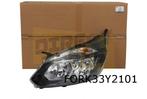 Ford Transit Custom koplamp Rechts (halogeen/ zwart) Origine, -, Verzenden, -, Nieuw