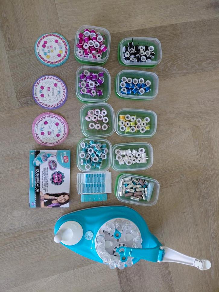 Cool Maker KumiKreator - Vlecht armbanden!, Kinderen en Baby's, Speelgoed | Educatief en Creatief, Gebruikt, Knutselen, Ophalen of Verzenden