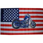 Amerikaanse vlag " Motor, Nieuw, Ophalen of Verzenden