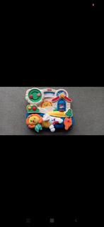 Gratis vintage box speelgoed, Kinderen en Baby's, Speelgoed | Babyspeelgoed, Ophalen, Gebruikt, Overige typen, Met geluid