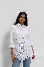 COS – Refined & Crisp White Classic-Collar Shirt – S  🌸👠, Kleding | Dames, COS, Wit, Ophalen of Verzenden, Zo goed als nieuw