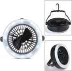 Benson ventilator met handvat en LED verlichting Ø 18 cm, Ophalen of Verzenden, Zo goed als nieuw, Tafelventilator