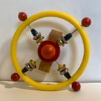 Vintage Box wiel baby speelgoed met belletjes, Ophalen of Verzenden, Zo goed als nieuw, Overige typen, Met geluid