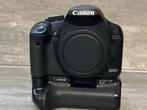 Canon 500d + Battery Grip, Canon, Gebruikt, Ophalen of Verzenden, Geen optische zoom