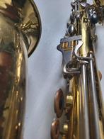 Buescher 400 bariton sax uit 1960, Muziek en Instrumenten, Ophalen of Verzenden, Gebruikt, Bariton, Met koffer
