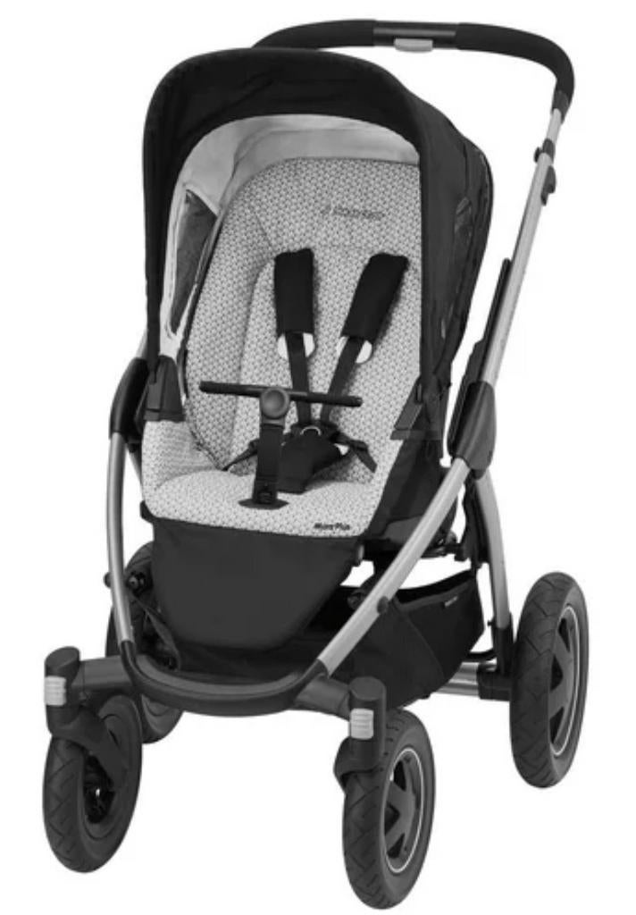 Maxi Cosi Mura 4 met reiswieg en accessoires, Ophalen, Gebruikt, Combiwagen, Verstelbare duwstang