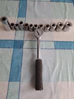 Doppenset chrome vanadium gaat van 10 t/m 22, Ophalen of Verzenden, Zo goed als nieuw