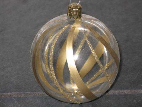 KERSTBAL (goudkleur), in 2 maten!! (0234), Hobby en Vrije tijd, Feestartikelen, Zo goed als nieuw, Versiering, Pasen, Ophalen of Verzenden