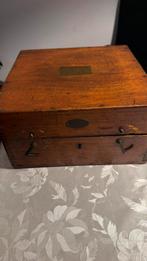 Antieke sextant in houten kist, Ophalen of Verzenden