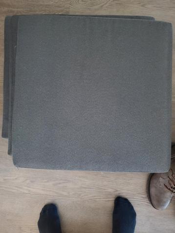Grijze Stoelkussens of voor een loungeset (4 stuks) beschikbaar voor biedingen