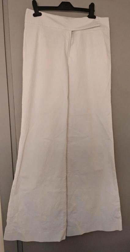 Pantalon Claudia Sträter Maat: 42, Kleding | Dames, Broeken en Pantalons, Zo goed als nieuw, Maat 42/44 (L), Wit, Ophalen of Verzenden