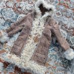 Vintage Afghaanse Jas - Sheepskin Coat - Maat M, Kleding | Dames, Jassen | Winter, Maat 38/40 (M), Bruin, Ophalen of Verzenden