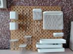 2x Skadis ophangbord / pegboard Ikea incl accessoires, Huis en Inrichting, Ophalen, Zo goed als nieuw