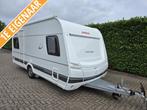 Dethleffs Camper 470 FR Mover Dakluifel VT Schotel Fransbed, Caravans en Kamperen, Caravans, Rondzit, Schokbreker, Bedrijf, Overige typen