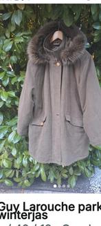 Guy Larouche parka winterjas met echt bont ..mooi natuurtint, Kleding | Dames, Ophalen of Verzenden, Gedragen, Zwart