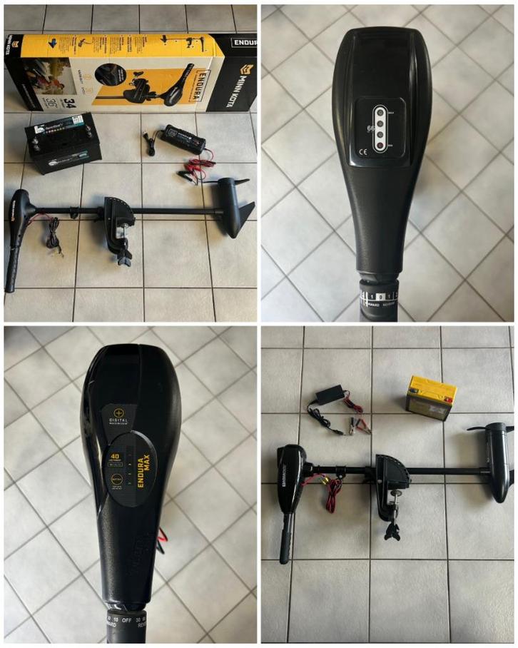 Vaarset of Losse Fluistermotor Talamex  Minn Kota v.a 150,00, Watersport en Boten, Buiten- en Binnenboordmotoren, Zo goed als nieuw