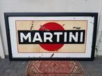 Origineel oud emaille Martini reclamebord Brussel 1964., Ophalen, Reclamebord, Italia, Gebruikt
