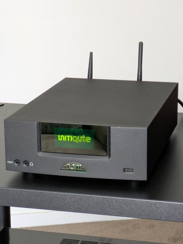 Naim UnitiQute 2, all-in-one versterker met wifi, topstaat, Audio, Tv en Foto, Versterkers en Receivers, Zo goed als nieuw, Stereo
