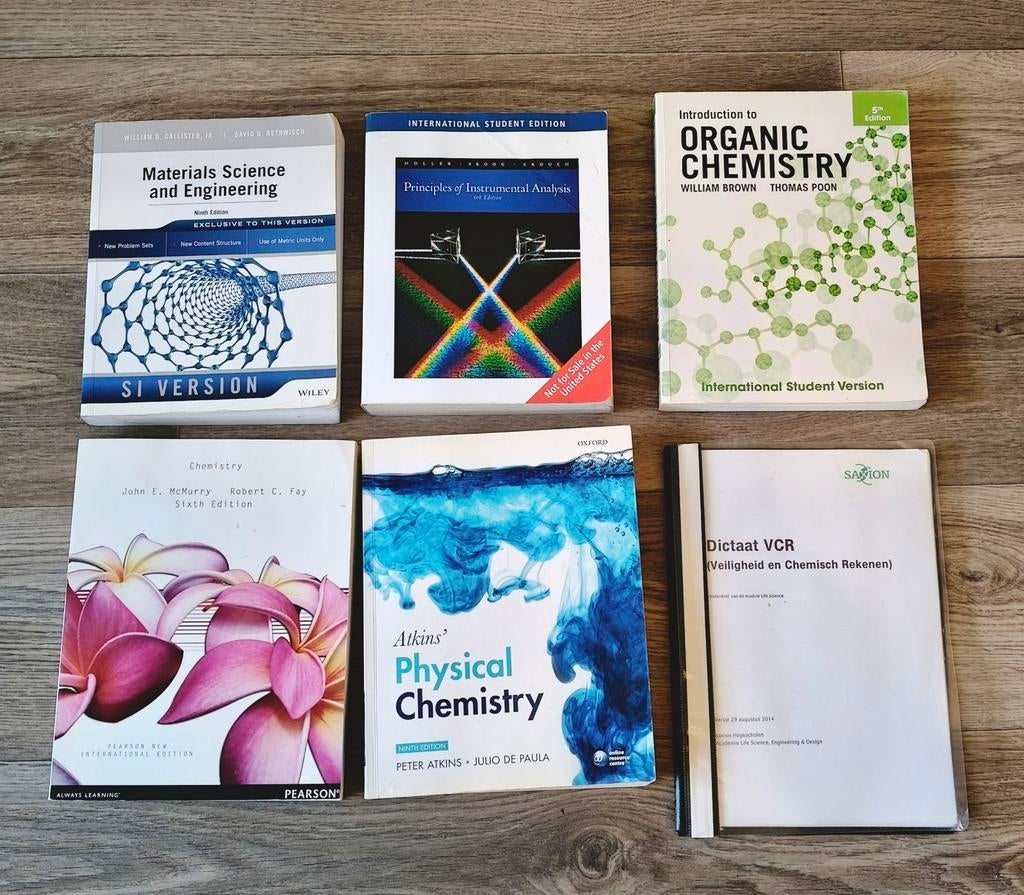 Chemie HBO Boekenpakket 2014-2018, Boeken, Studieboeken en Cursussen, Gelezen, Diverse, Beta, HBO