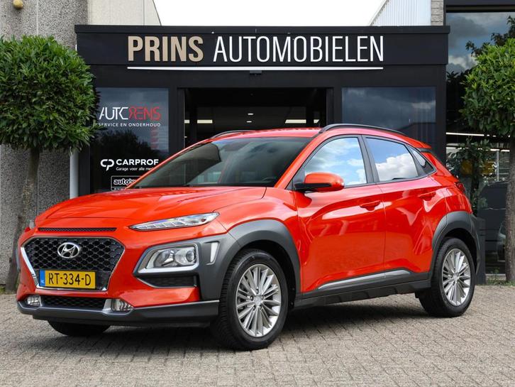 Hyundai Kona 1.0T Fashion Carplay|Camera|Half Leder, Auto's, Hyundai, Bedrijf, Te koop, Kona, ABS, Achteruitrijcamera, Airbags