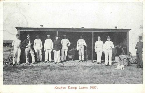 (300-148-035) Laren Keuken Kamp 1907, Verzamelen, Ansichtkaarten | Nederland, Noord-Holland, Verzenden