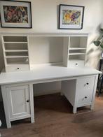 Hemnes bureau met bovenstuk, Huis en Inrichting, Bureaus, Ophalen, Zo goed als nieuw