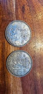 2x zilveren knaak 1960, Postzegels en Munten, Ophalen of Verzenden, Zilver