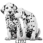 Servetten decoupage/bullet journal – dalmatiër L1332, Hobby en Vrije tijd, Knutselen, Verzenden, Nieuw, Materiaal