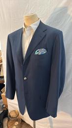 Unieke KITON NAPOLI BLAZER MET ZILVEREN KNOPEN, Kleding | Heren, Kostuums en Colberts, Maat 52/54 (L), Blauw, Ophalen of Verzenden