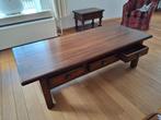 salontafel hout met 3 laden gebruikt, Ophalen, Gebruikt, 100 tot 150 cm, 50 tot 100 cm