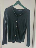 Zara Knit Groene Cardigan - Maat S, Kleding | Dames, Truien en Vesten, Zara, Ophalen of Verzenden, Zo goed als nieuw, Maat 36 (S)