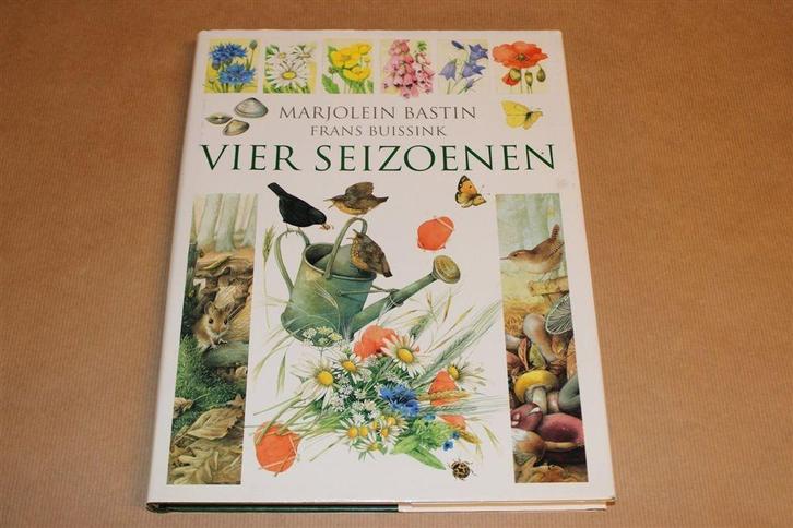 Vier Seizoenen van Marjolein Bastin — De Natuur Getekend, Boeken, Prentenboeken en Plaatjesalbums, Gelezen, Ophalen of Verzenden