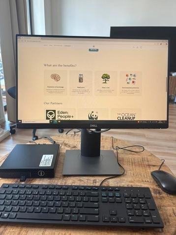  Complete Dell werkplekset met Intel Core i7 beschikbaar voor biedingen