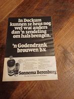 Advertentie van Sonnema berenburg Dockum 1971, Ophalen of Verzenden, Zo goed als nieuw, Overige typen