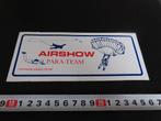 sticker AIRSHOW Para-Team 03435-72197, Ophalen, Zo goed als nieuw