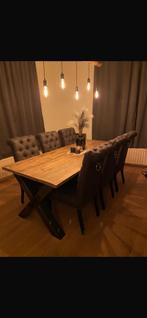 Tafel, Huis en Inrichting, Tafels | Eettafels, Ophalen, 200 cm of meer, 50 tot 100 cm, Zo goed als nieuw