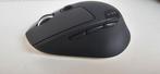 Logitech M720 Triathlon Draadloze Muis - Zo goed als nieuw, Muis, Ergonomisch, Logitech, Rechtshandig