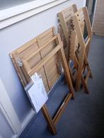 Tuinset, Ophalen of Verzenden, Zo goed als nieuw, Hout, 2 zitplaatsen