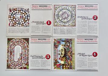 Moccona 4 verschillende gezelschapsspellen 1972 beschikbaar voor biedingen