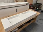 Corian solid surface dubbele wastafel 2.00 mtr, Ophalen, 150 tot 200 cm, Nieuw, Minder dan 100 cm