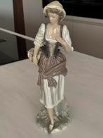 Lladro Beeldjes: Man & Vrouw, ca. 30cm, Antiek en Kunst, Ophalen of Verzenden