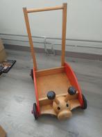 Houten Loopwagen met lieveheersbeestje, Ophalen, Gebruikt, Auto, Met wieltjes