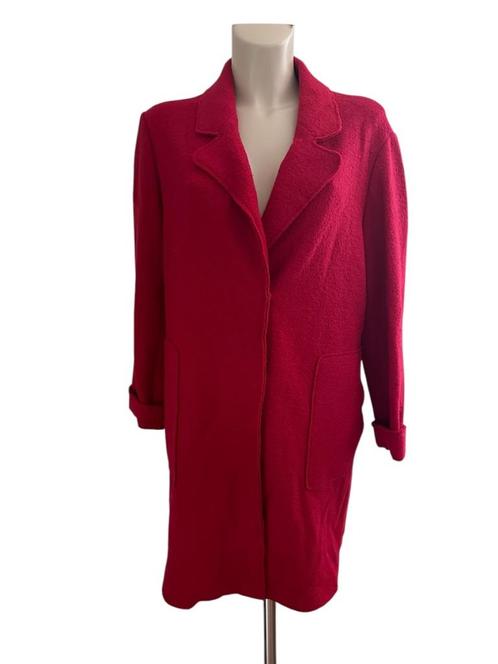 Le Grand Sud jas rood XL, Kleding | Dames, Jurken, Zo goed als nieuw, Maat 46/48 (XL) of groter, Rood, Ophalen of Verzenden