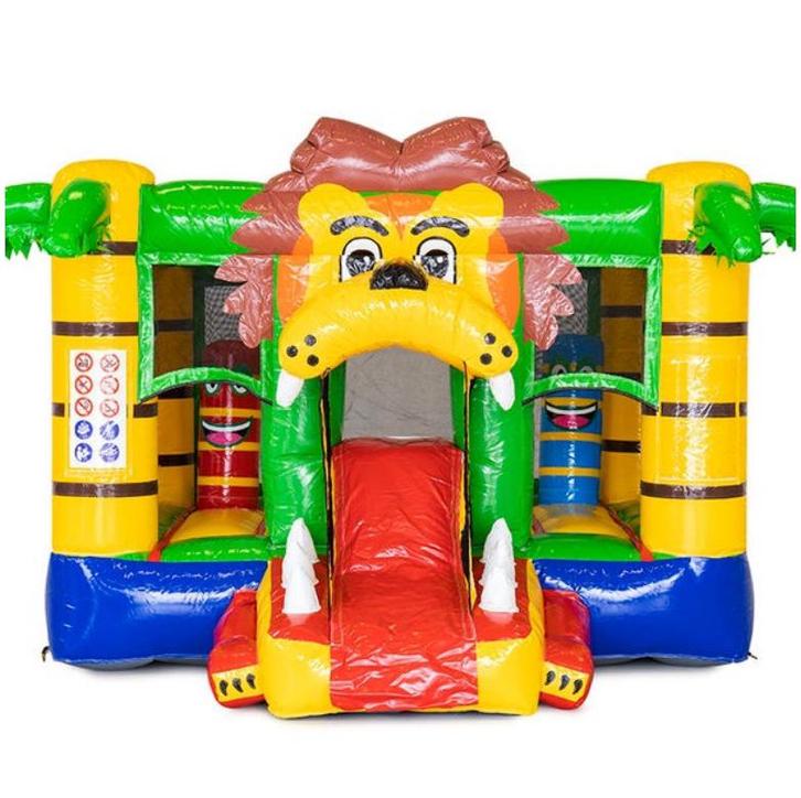 Te Huur : Mini bounce Leeuw      Incl : op / afbouw, Hobby en Vrije tijd, Feestartikelen | Verhuur, Zo goed als nieuw, Ophalen