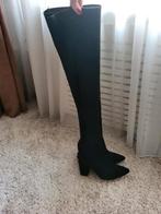 Overknee laarzen mt 37 ZGAN, Kleding | Dames, Schoenen, Hoge laarzen, Zwart, Ophalen of Verzenden, Zo goed als nieuw