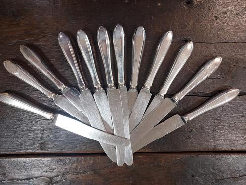 Verzilverd bestek Keltum P2 Puntfilet 12 pers. 82 delig, Antiek en Kunst, Antiek | Bestek, Ophalen of Verzenden